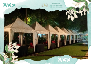 Vendor Sewa Tenda Bazar 2x2m Atap Putih Jakata Selatan