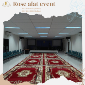 Sewa Meja Kursi Tenda Misty cool Karpet Area Jakarta selatan