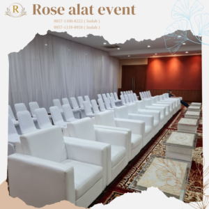 Pusat Sewa Sofa Putih Type Minimalis Kotak Oval Area Jakarta