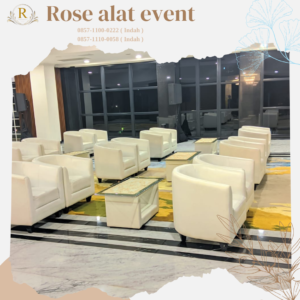 Pusat Sewa Sofa Putih Type Minimalis Kotak Oval Area Jakarta