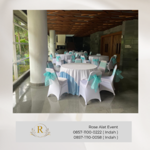 Gudang Sewa Kursi Futura Cover Dan Meja Bulat Area Jakarta