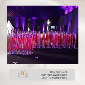 Sewa Tiang Antrian Tali Bludru Area Jakarta Selatan