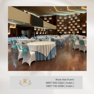 Gudang Sewa Kursi Futura Cover Dan Meja Bulat Area Jakarta