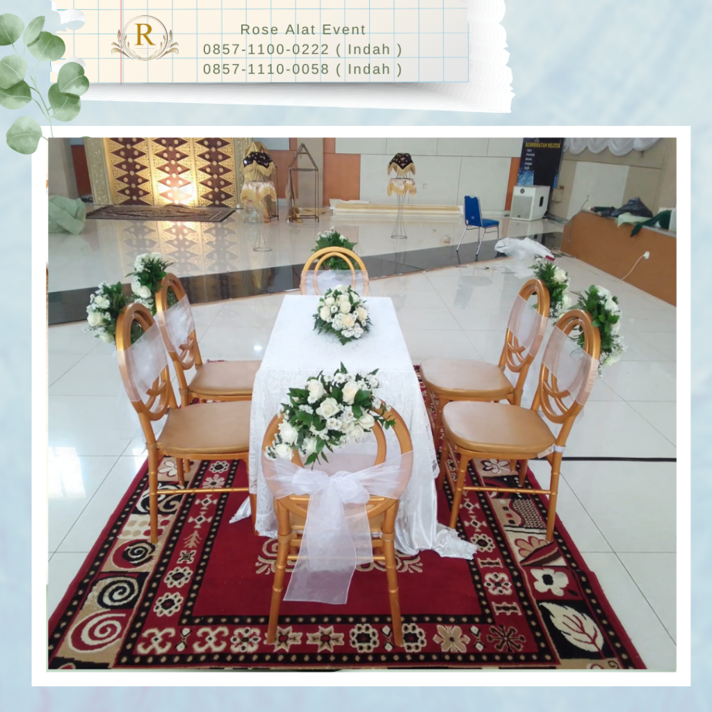 Sewa Kursi Jakarta Untuk Event Dan Wedding