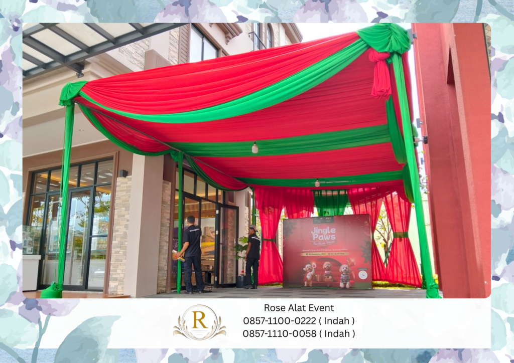 Sewa Tenda Event Type Konvensional Hanggar Bazar Area Bekasi