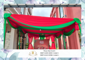 Sewa Tenda Event Type Konvensional Hanggar Bazar Area Bekasi
