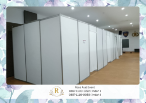 Rental Partisi Putih Dan Hitam Area Terdekat MM2100 Cibitung