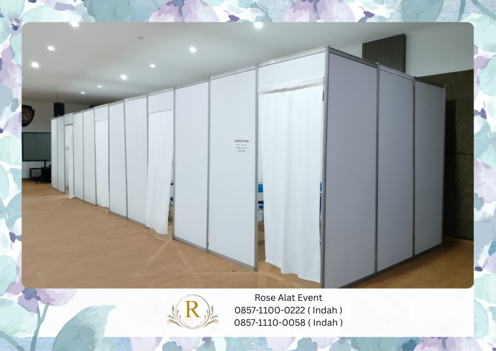 Rental Partisi Putih Dan Hitam Area Terdekat MM2100 Cibitung