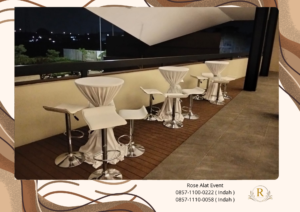 Rental Barstool Putih Dan Hitam Area BSD