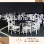 Sewa Kursi Cross Back Dan Tiffany Area PIK 2