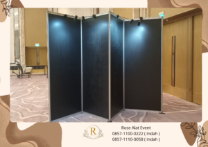 Rental Partisi Putih Dan Hitam Sekat Ruang Area BSD