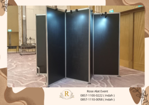 Rental Partisi Putih Dan Hitam Sekat Ruang Area BSD