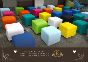 Sewa Puff Berbagai Jenis Warna Area Cikarang