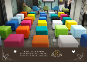 Sewa Puff Berbagai Jenis Warna Area Cikarang