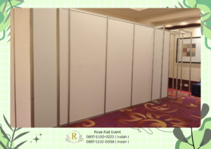 Rental Partisi Sekat Ruang Putih Area Bintaro Tangerang Selatan