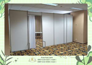 Rental Partisi Sekat Ruang Putih Area Bintaro Tangerang Selatan