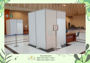 Rental Partisi Sekat Ruang Putih Area Bintaro Tangerang Selatan