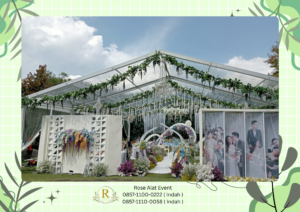 Rental Tenda Roder Flooring Dan Dekorasi Area BSD