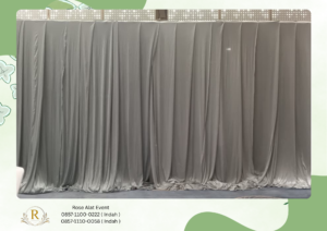 Pusat Sewa Tirai abu Berkualitas Area Sekitar Jabodetabek