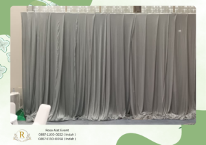 Pusat Sewa Tirai abu Berkualitas Area Sekitar Jabodetabek