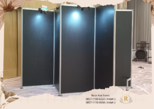 Rental Partisi Hitam Dan Putih Sekat Ruang Area BSD