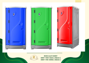 Rental Toilet Plastik HDPE Type Portable Area Bekasi