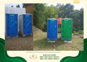 Rental Toilet Plastik HDPE Type Portable Area Bekasi