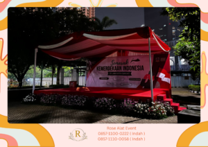 Sewa Tenda Roder Panggung Backdrop Toilet Portable Bekasi