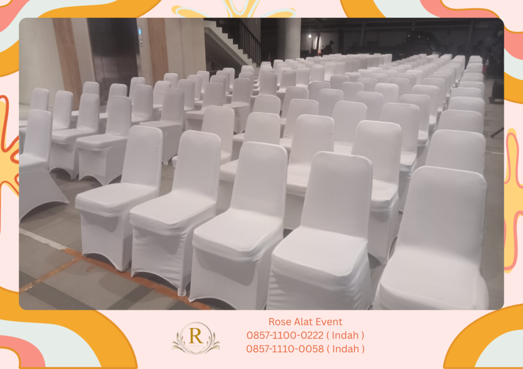 Sewa Kursi Event Type Stainles Susun Full Cover Area Bekasi