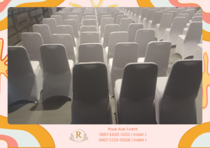 Sewa Kursi Event Type Stainles Susun Full Cover Area Bekasi