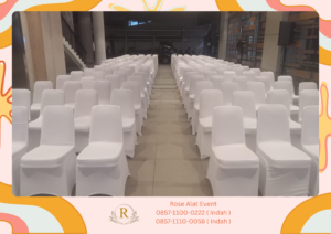 Sewa Kursi Event Type Stainles Susun Full Cover Area Bekasi