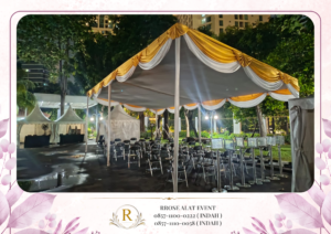 Rental Tenda Dekorasi Dan Plafon Area Living Wrold Mall Bekasi