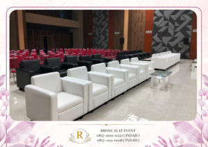 Rental Sofa Tersedia Type Oval Kotak VIP Area Bekas