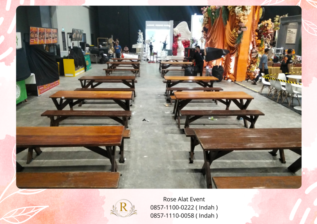Pusat Sewa Meja Taman Area Jabodetabek