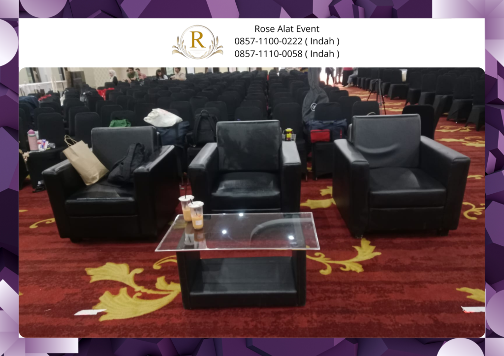 Gudang sewa Sofa Minimalis Kotak Hitam Sekitar Jabodetabek