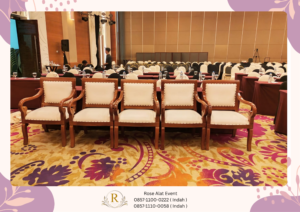 Sewa Meja Kursi Event Type VIP Dan Standar Area Bekasi Jakarta Barat