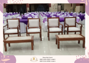 Sewa Meja Kursi Event Type VIP Dan Standar Area Bekasi Jakarta Barat