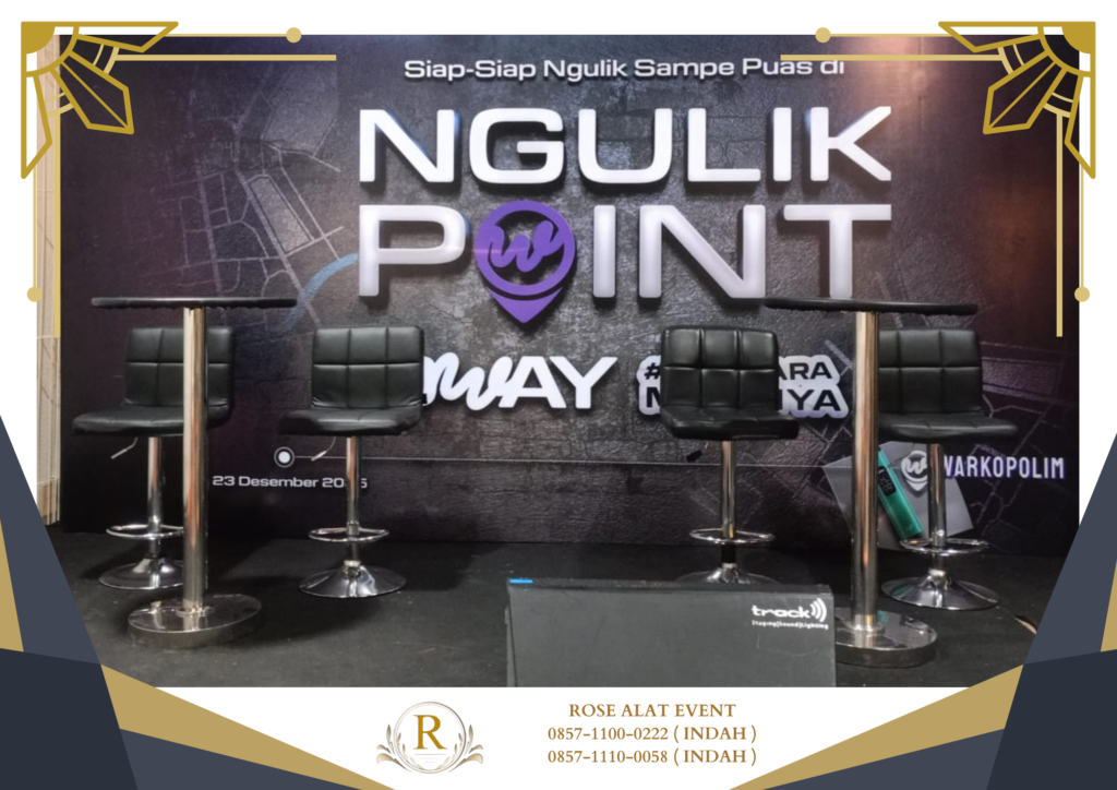 Gudang Sewa Barstool Model Kekinian Area Cibitung