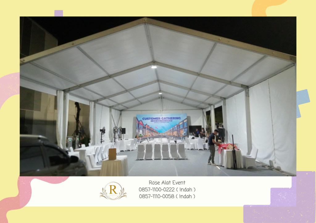 Vendor Sewa Tenda Roder Lengkap Dan Besar Area Jakarta