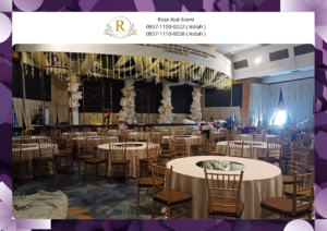 Sewa Round Table dan Kursi Tiffany Area Bekasi