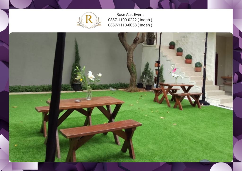 Vendor Sewa Meja Kursi Taman Aesthetic Area Cikarang