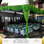 Sewa Tenda Serut Bangku Meja taman Area Bekasi