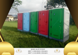 Sewa Tenda Roder toilet Portable Backdrop Panggung Cikarang