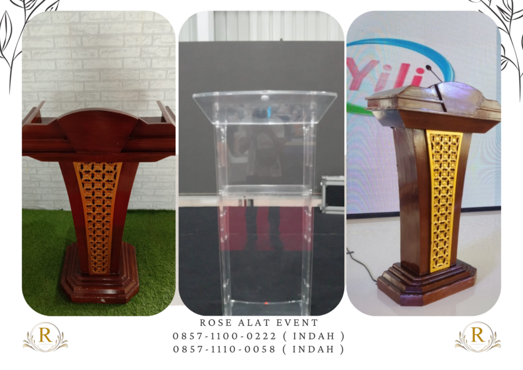 Jasa Sewa Podium Acrylic Podium VIP Jati Area Terdekat Bekasi
