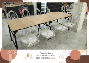 Rental Meja Jakarta Siap Setting