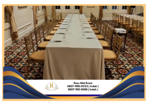 Rental Kursi Tiffany Gold Bsd Bersih Mengkilap