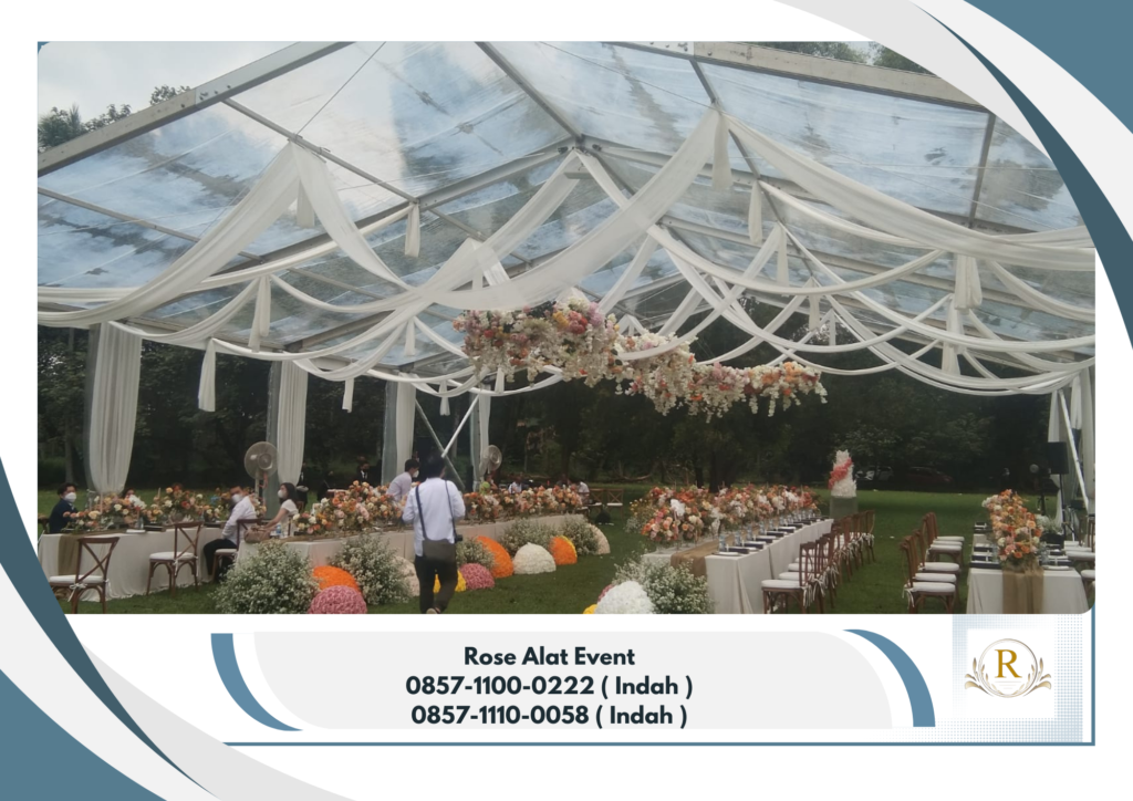 Rental Tenda Roder Event Dan Wedding Area Bekasi