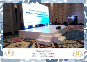 Vendor Sewa Stage Floring Melaminto Dan Backdrop Cibinong