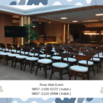 Persewaan Kursi Crossback bantalan putih Area Purwakarta