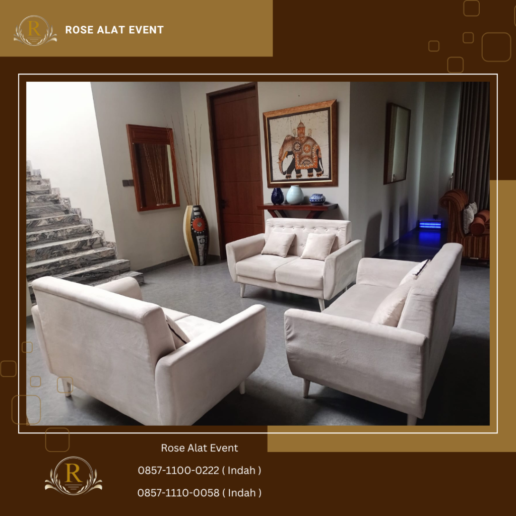 Pusat Sewa Sofa Bekasi Bersih Terawat Stok Banyak